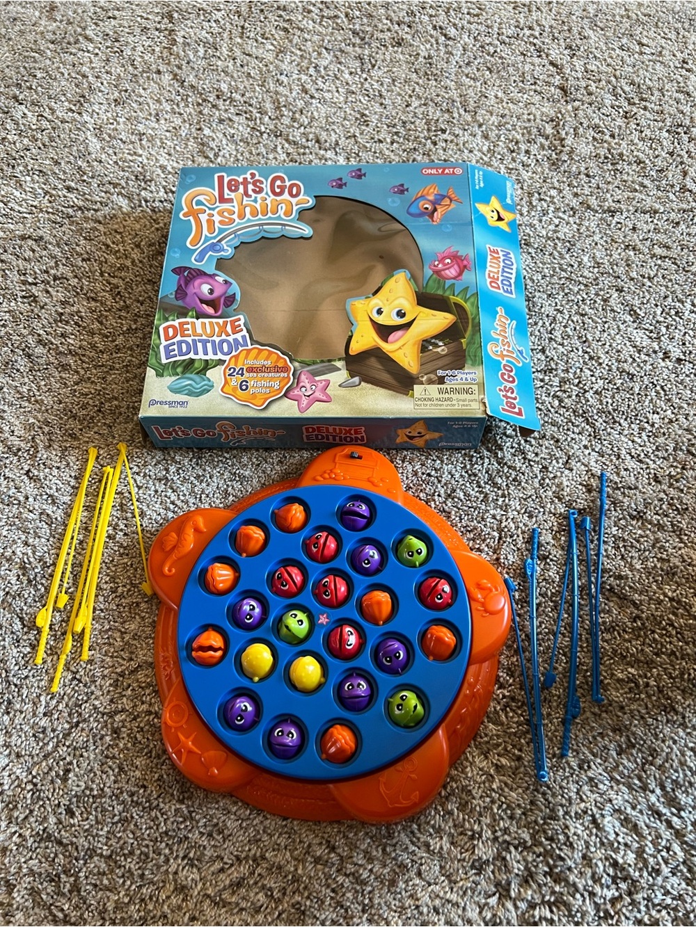 Pressman Let’s Go Fishin’ Game
